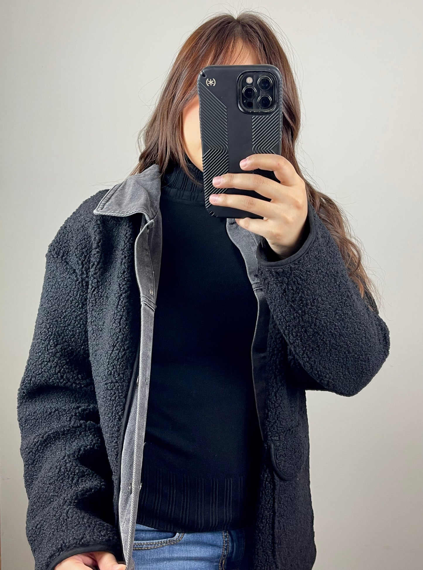 Denim & Fleece Shacket