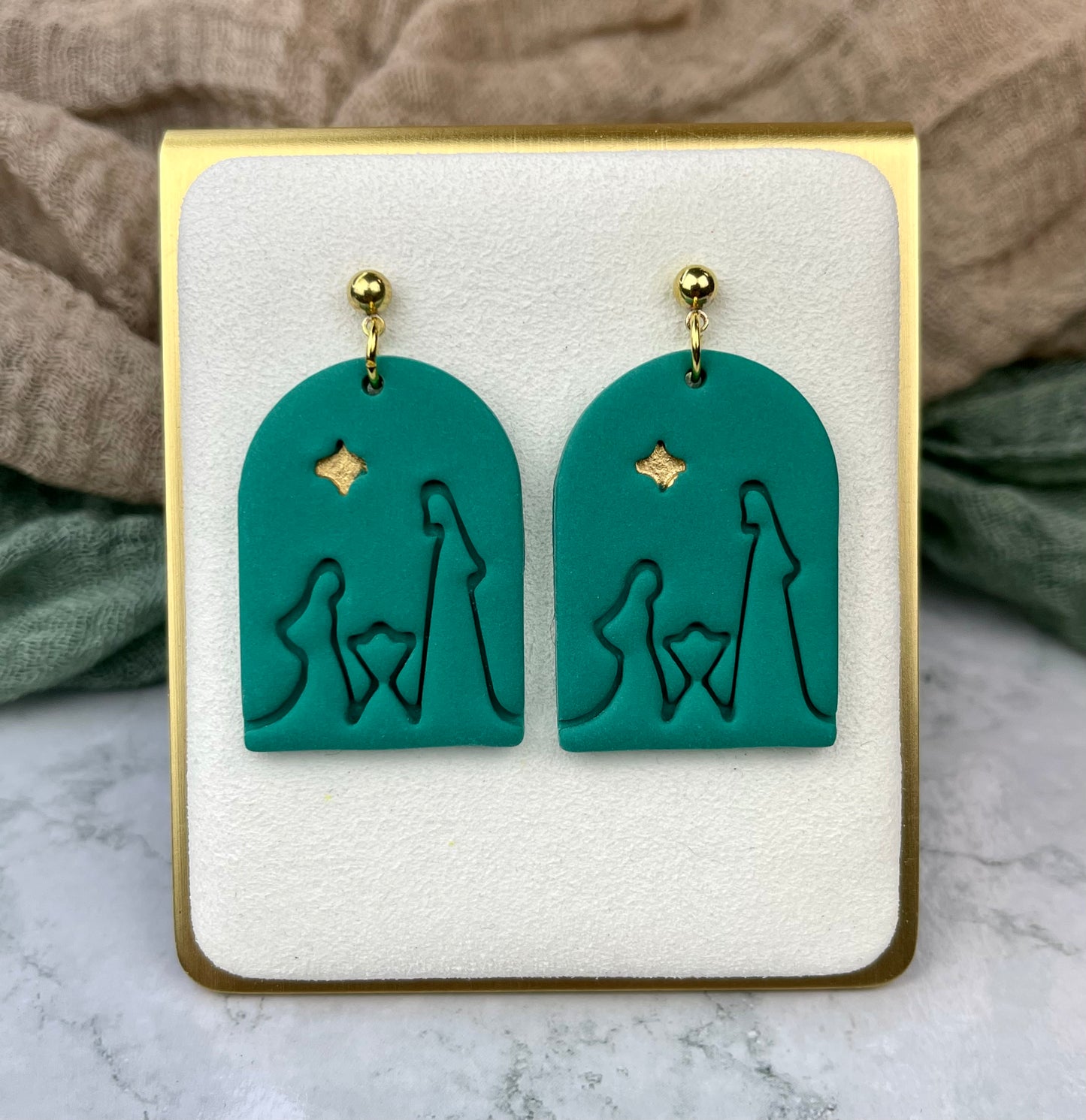 Nativity- Teal