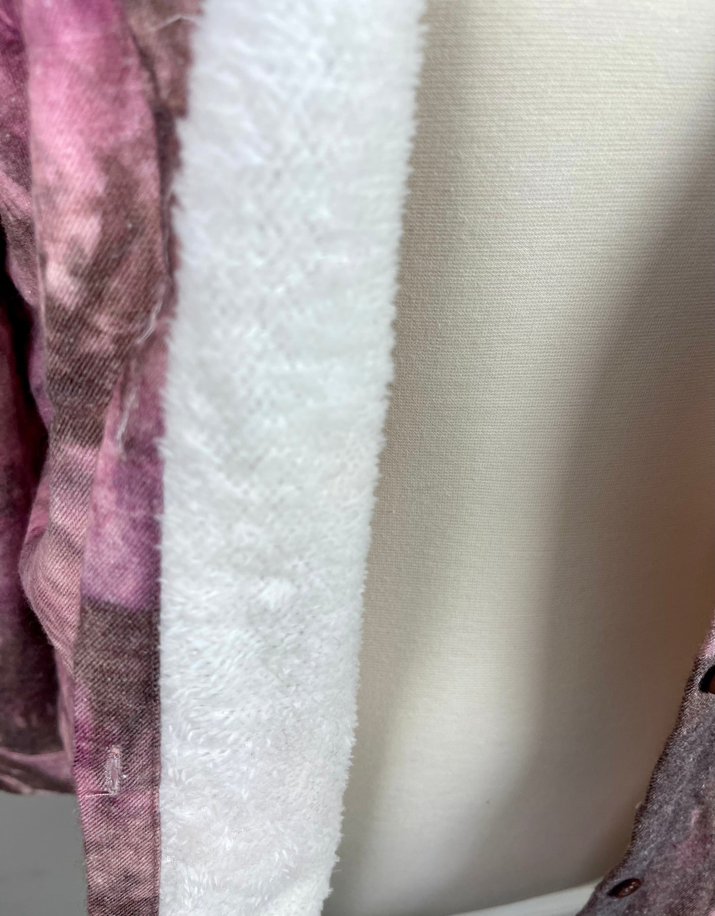Plus Wine Dye Shacket