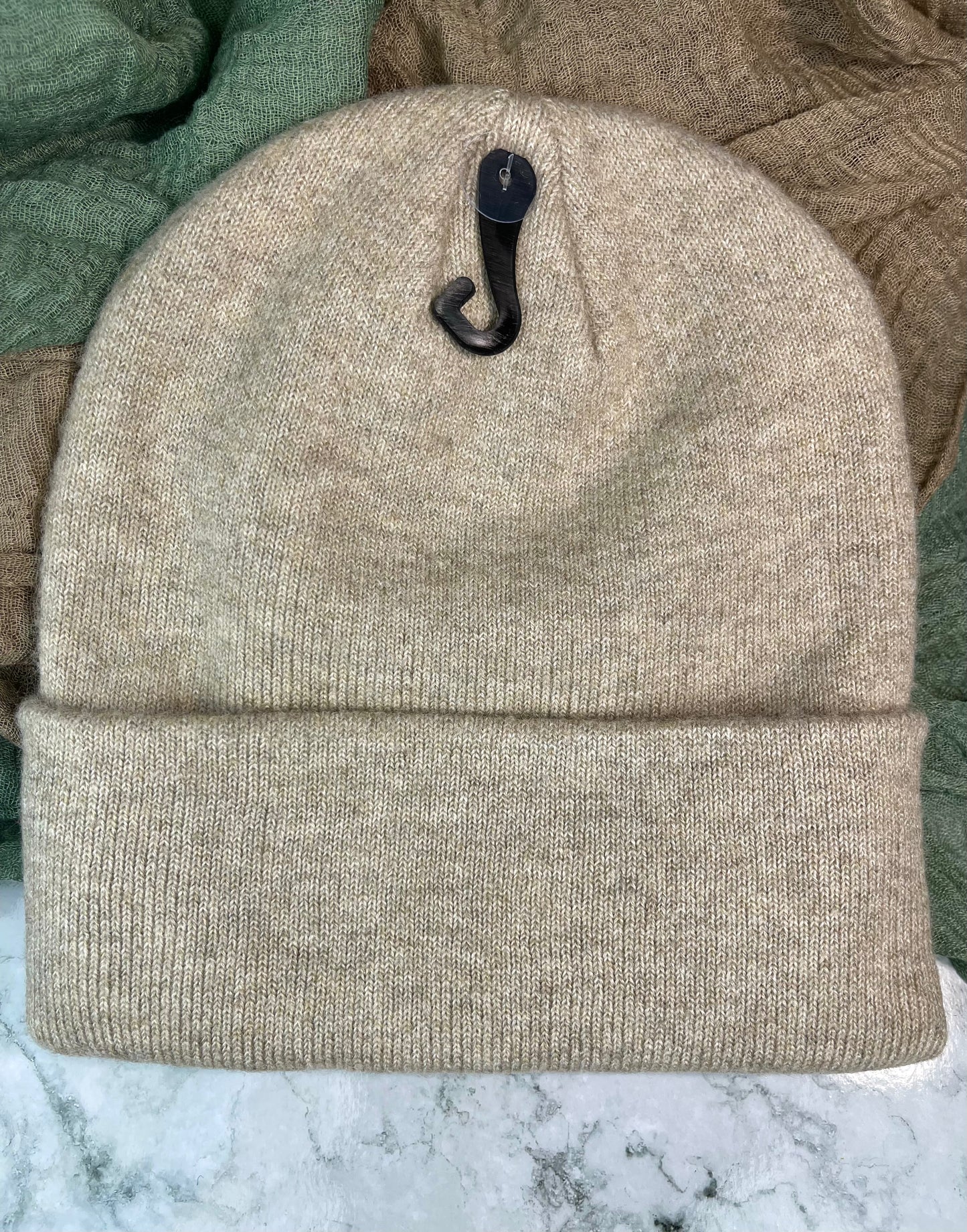 C.C Classic Heather Beanie- Beige