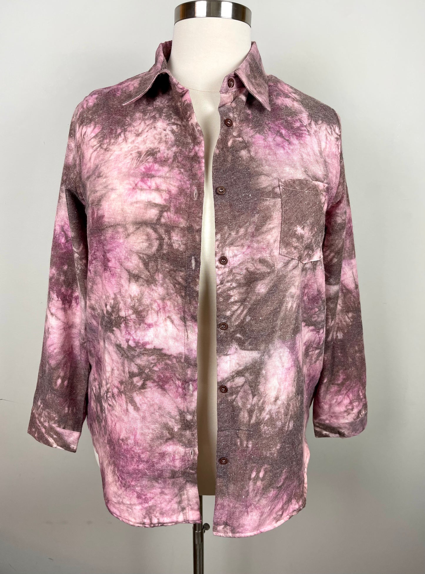 Plus Wine Dye Shacket