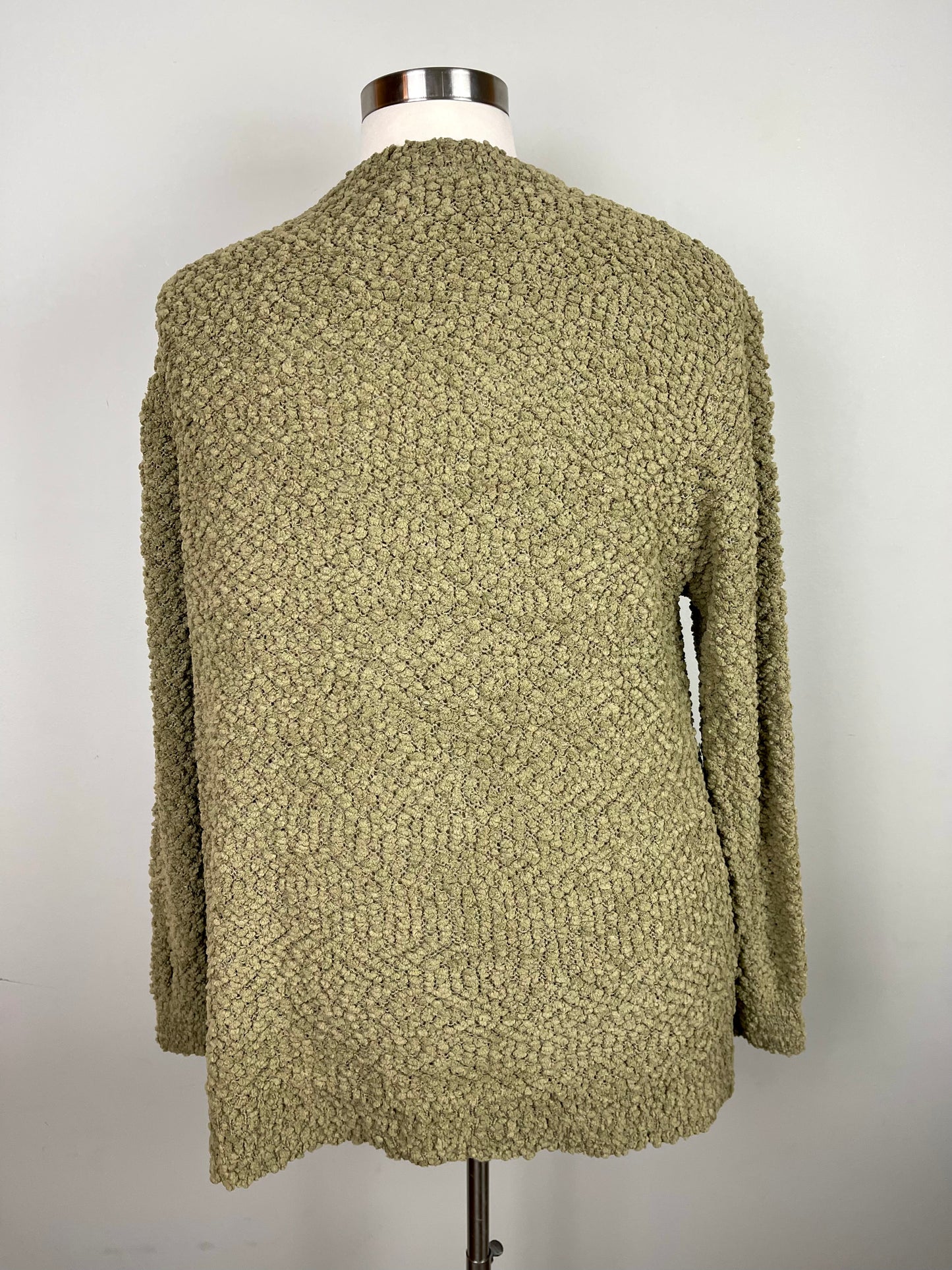 Plus Popcorn Sweater Cardigan