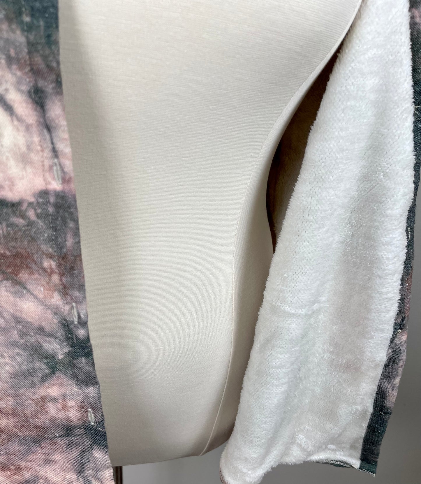 Plus Olive Dye Shacket