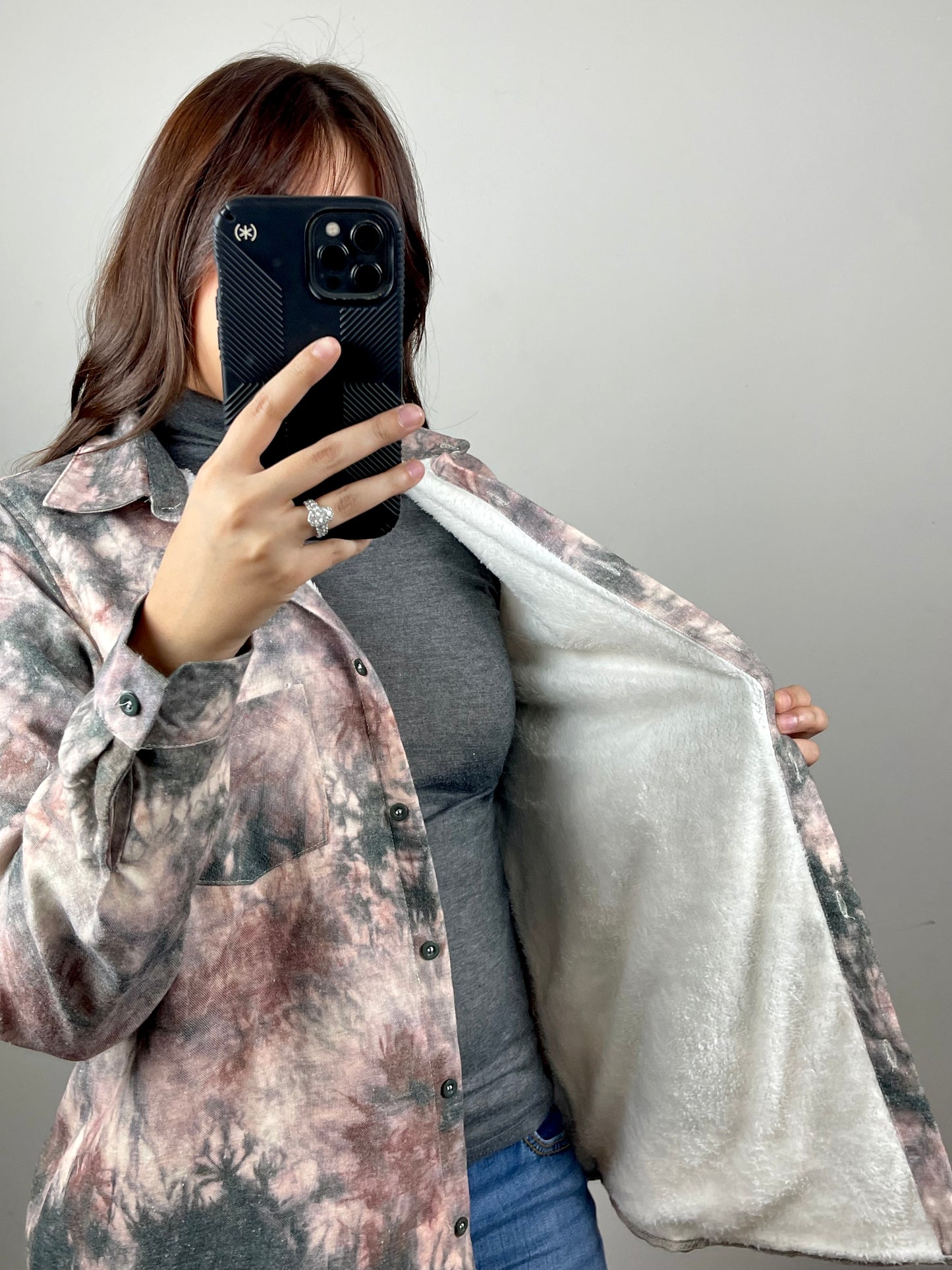 Olive Dye Shacket