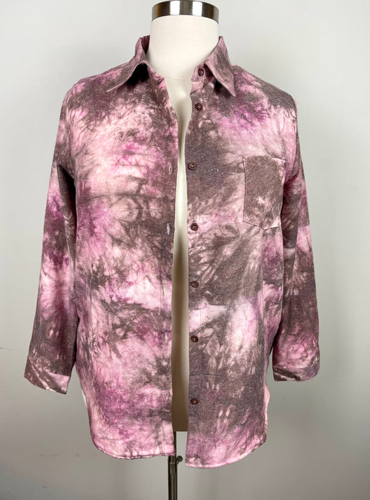 Plus Wine Dye Shacket