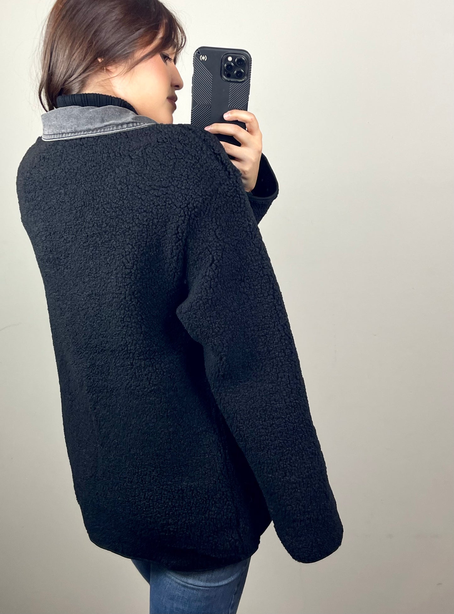 Denim & Fleece Shacket