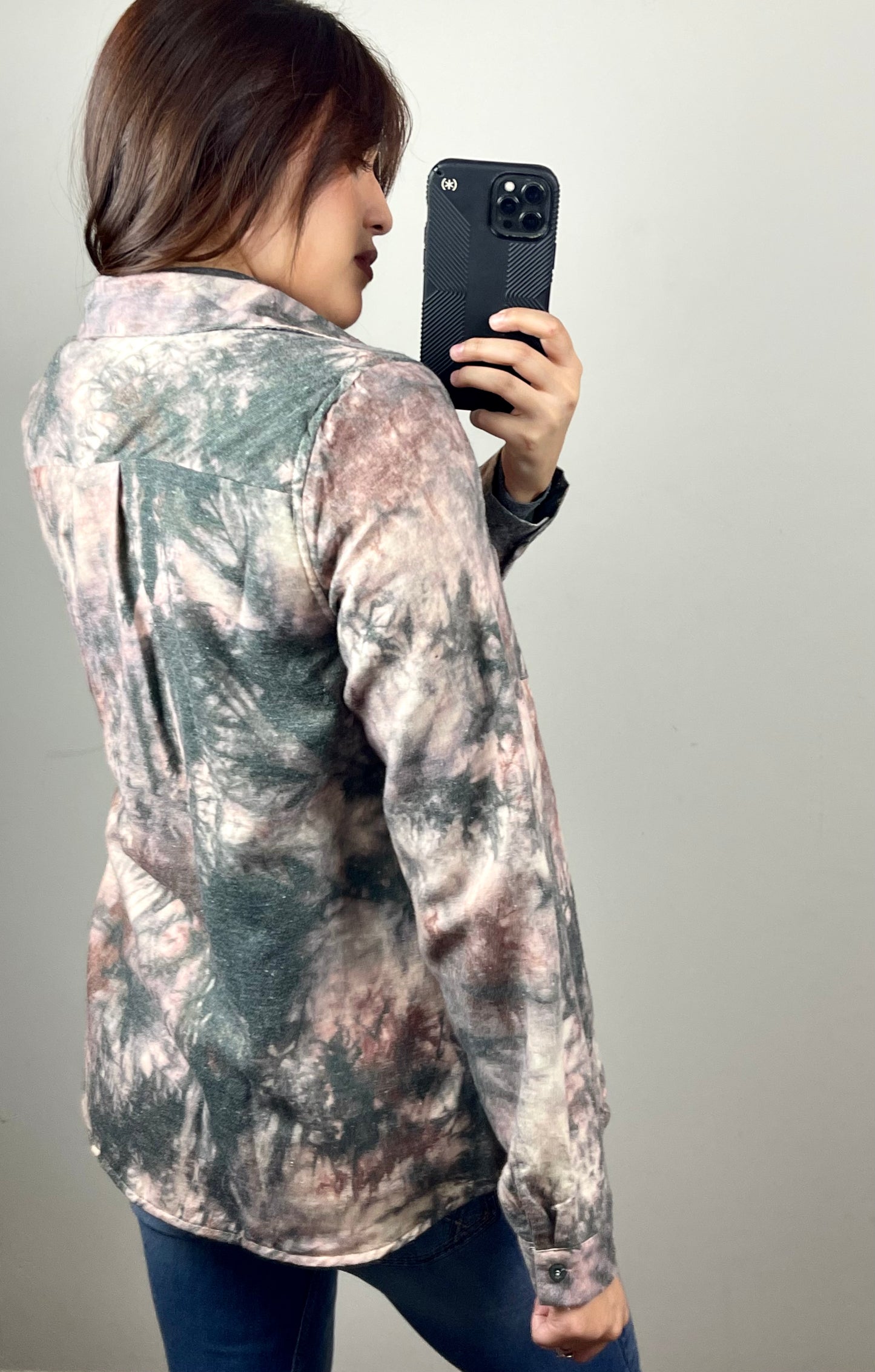 Olive Dye Shacket