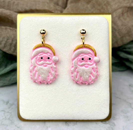 Santa Ornament Earrings