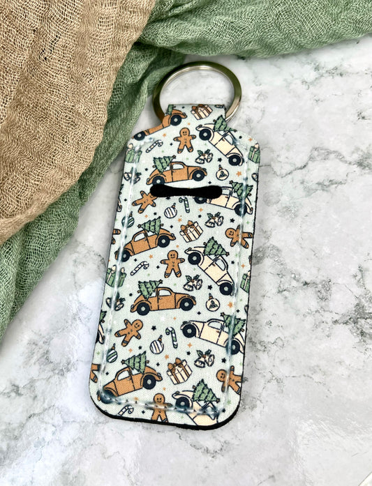 Holiday Lip Care Keychain