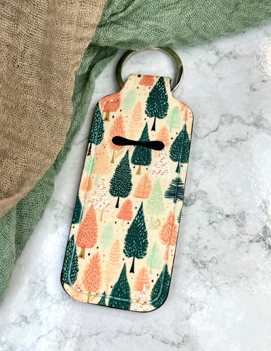 Trees Lip Care Keychain